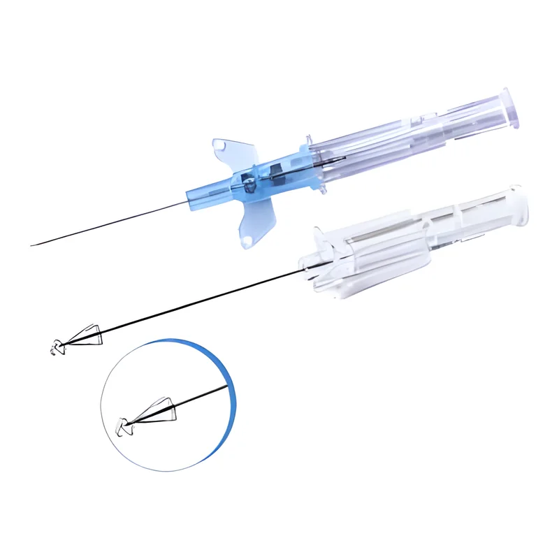 Kim luồn tĩnh mạch có cánh và nắp bảo vệ